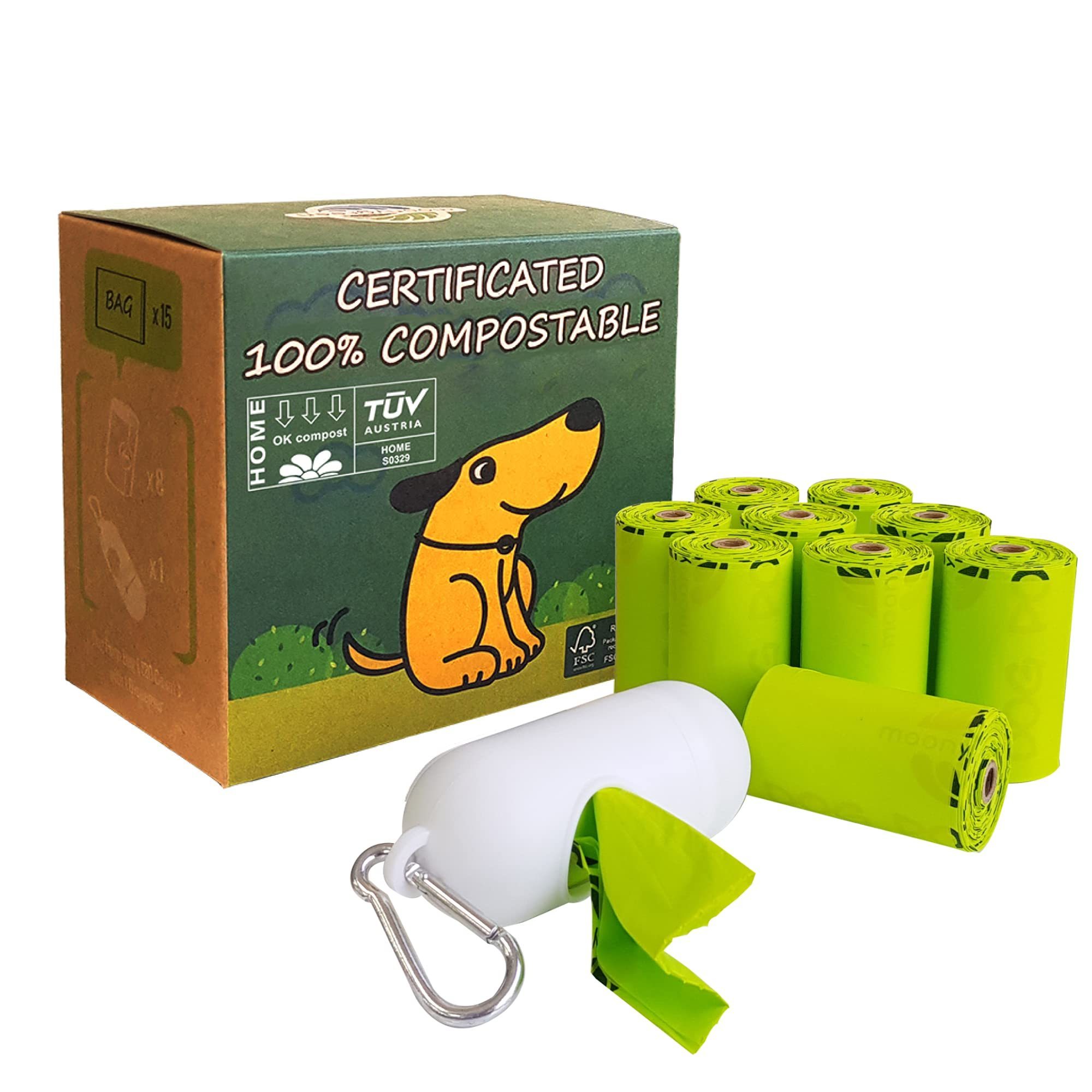 plastic bags degradable disposable pet dog waste poop bag for pet leash toilet pick up tools