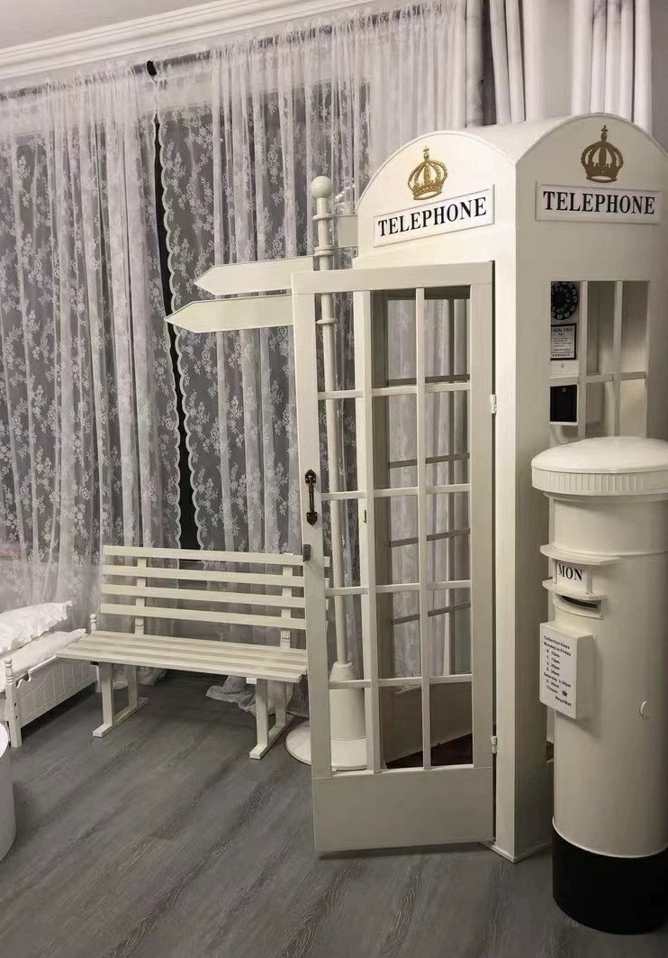 Wholesale Wedding Decoration London Style Telephone Box Telephone Pavilion Telephone Booth for Sale