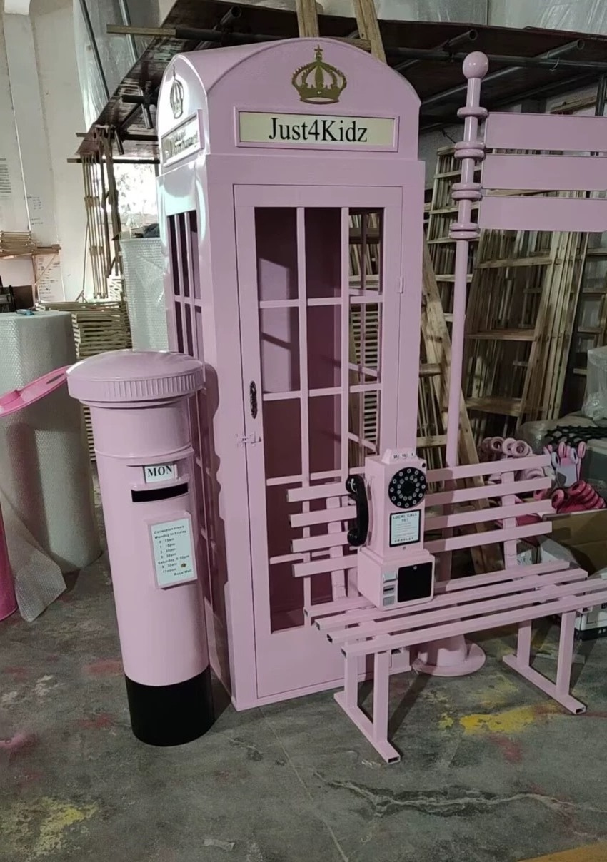 Wedding Decoration Event Party Decoration Metal London Telephone Booth For Sale Phone Booth London London Telephone Booth