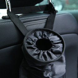 Waterproof Polyester Oxford Cloth Garbage Bag Car Back Seat  Organizer Umbrella Holder Car Trash Bin Car Garbage Bag