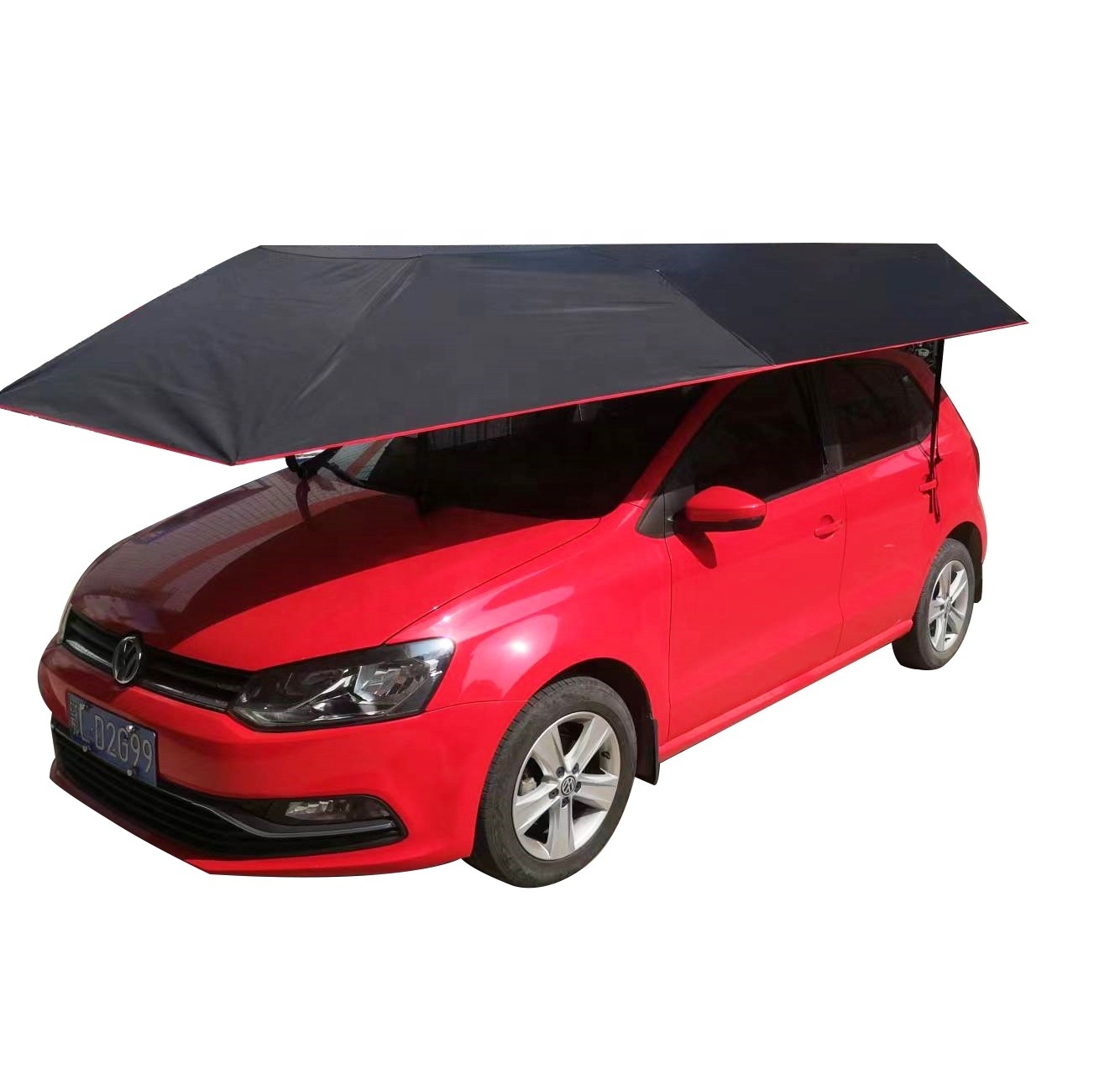 Wholesale Anti-UV Automatic Folding Roof Car Cover Tent Umbrella Sun Shade Car Umbrella