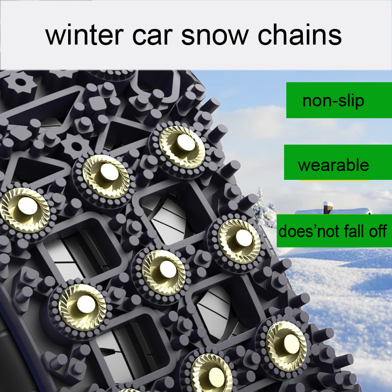 Hot selling safety chains anti-skid car SUV emergency tools winter snow tire chains