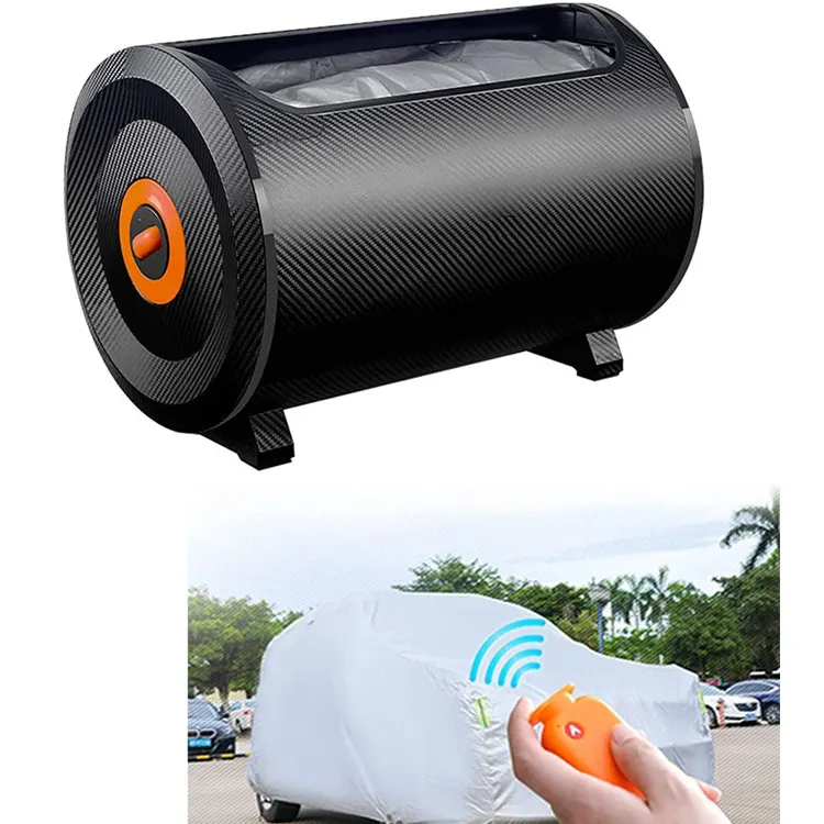 Four Seasons Universal Fit Smart Car Cover Automatic Car Cover With Remote Control Sunscreen Heat Insulation Rainproof Car Cover