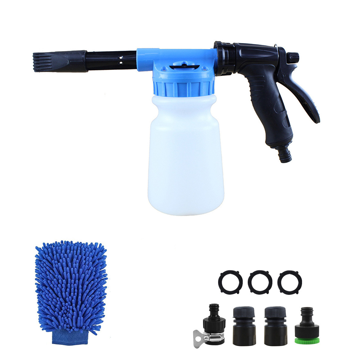 32OZ Car Washer Detailing High Pressure Soap Spray Snow Foam Lance Gun Pot Cannon Bottle