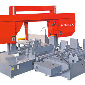 Metal cutting band sawing machine