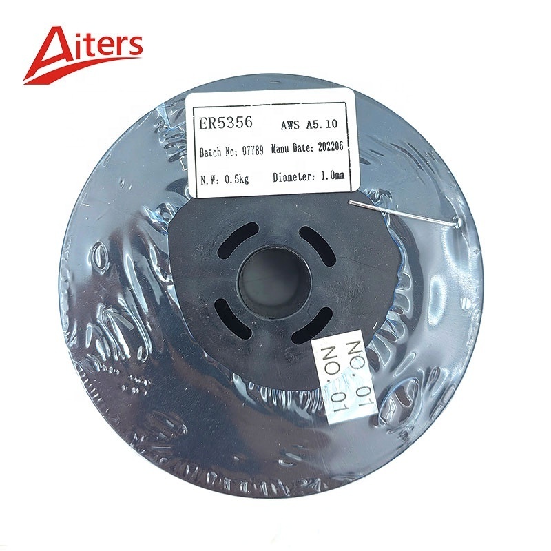 Aluminum Welding Wire ER5356 0.8mm 1.0mm 1.2mm 1.6mm Plastic Metal Spool Gas Protection Copper Coated MIG CO2