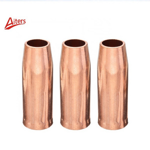 21-50 Gas Nozzle Mig Welding Torch Accessories for Tweco Mini & Lincoln Magnum 100L MIG Nozzle Tip FeiYing 15AK Gas Diffuser