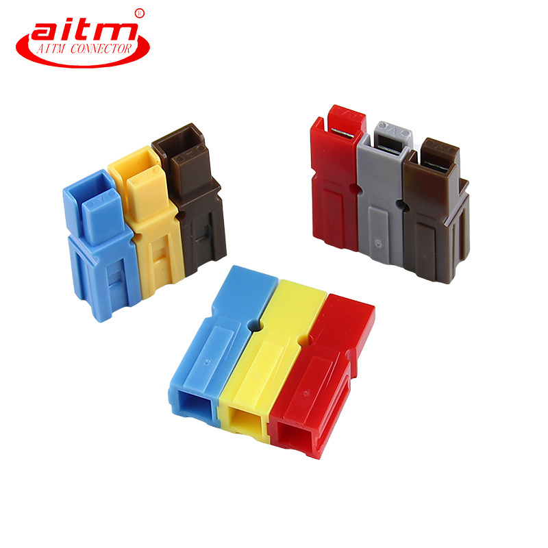 Individual assembly 3pin plug 15A 30A 45A connector single pole plug 12V connector for anderson style connector replace