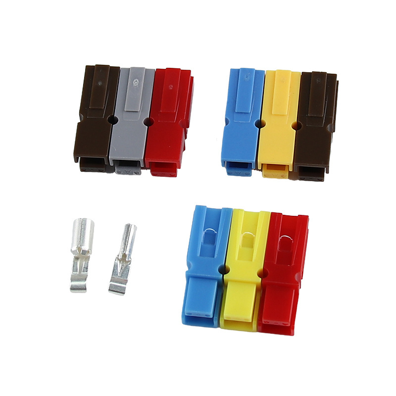 Individual assembly 3pin plug 15A 30A 45A connector single pole plug 12V connector for anderson style connector replace