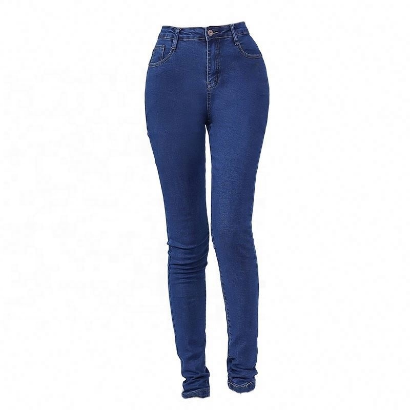 Wholesale Plus Size High Quality Breathable Skinny Women Ladies Denim Open Crotch Jeans Pants