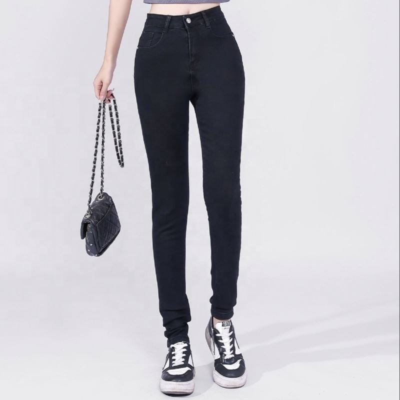 Wholesale Plus Size High Quality Breathable Skinny Women Ladies Denim Casual Jeans Pants