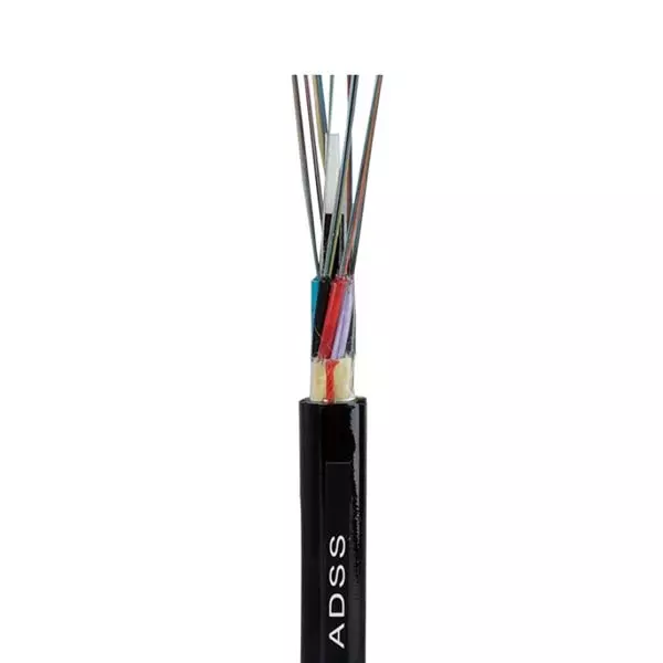 Manufacturer Fiber Optic Cable ADSS 12 Core Single Mode ADSS Fiber Optic Cable