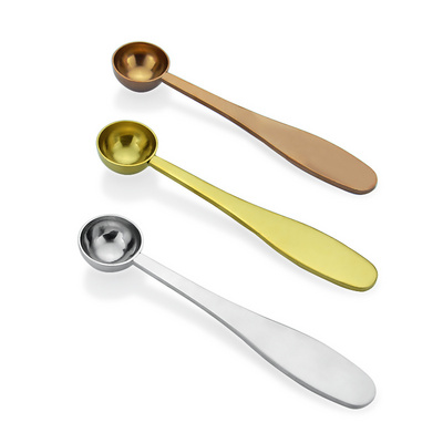 Food Grade Stainless Steel Mini 2.5ml 5ml Matcha Teaspoon Coffee Spoon Measuring Spoons