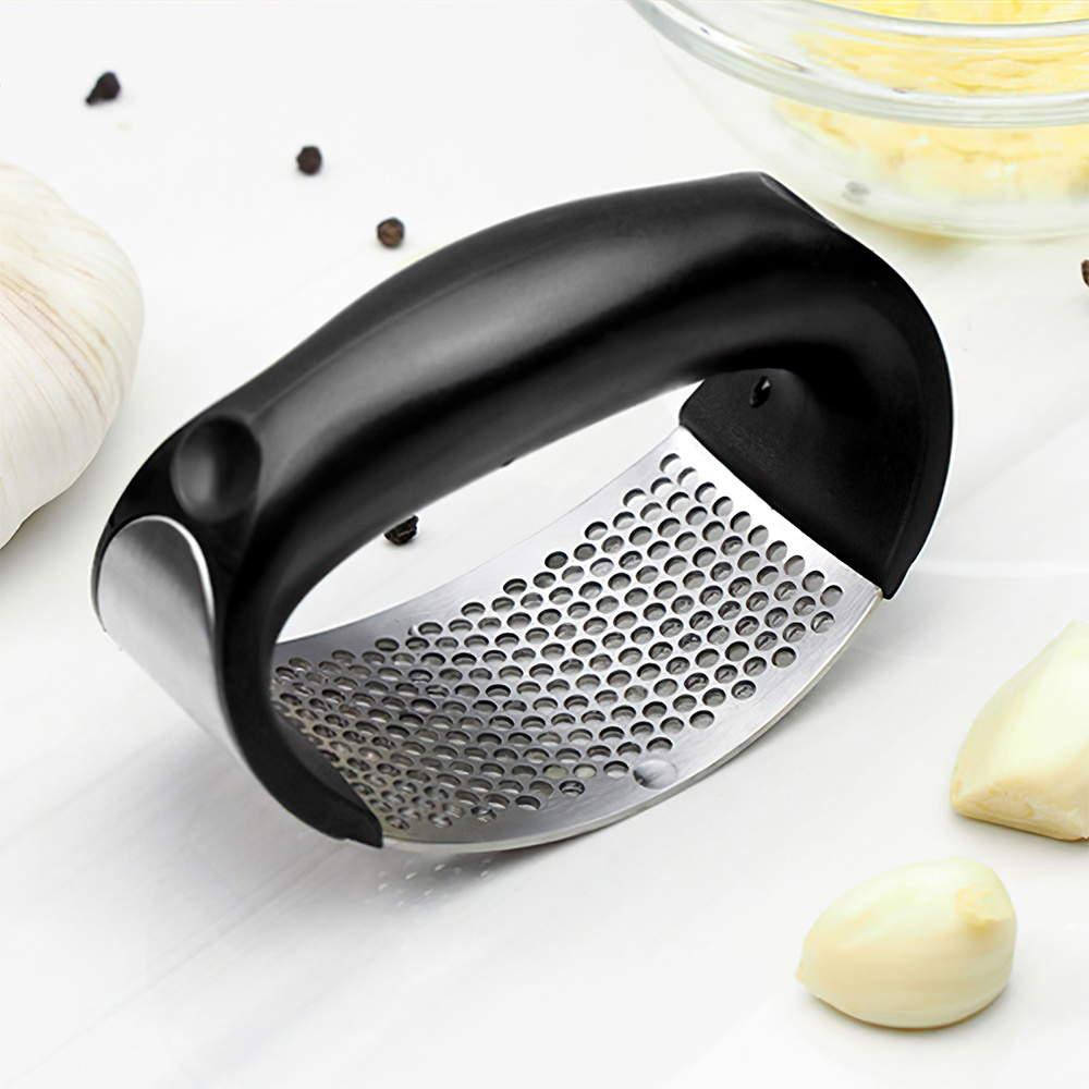 High Quality Home Kitchen Accessories Tools Stainless Steel Ginger Crusher Garlic Press