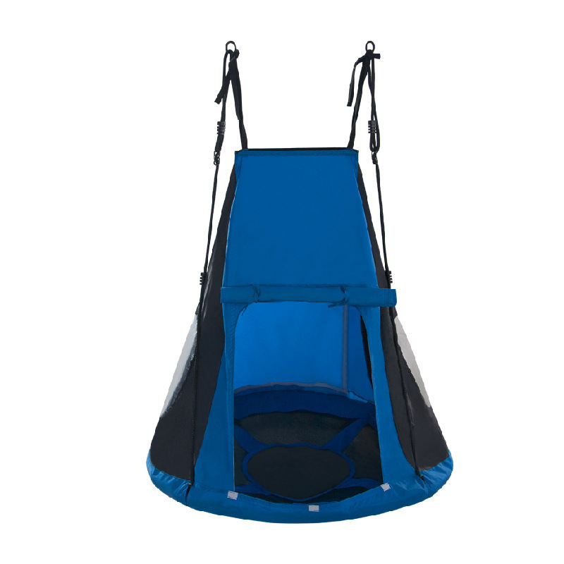 2 in 1 Kids Detachable Hanging Chair Swing Tent Set Hammock Nest Pod Hanging Swing Seat for Children Swing Play House