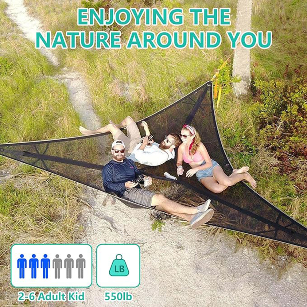 Aitop Outdoor Camping Tent Hammock Camping Picnic New Portable Outdoor Triangle Hammock