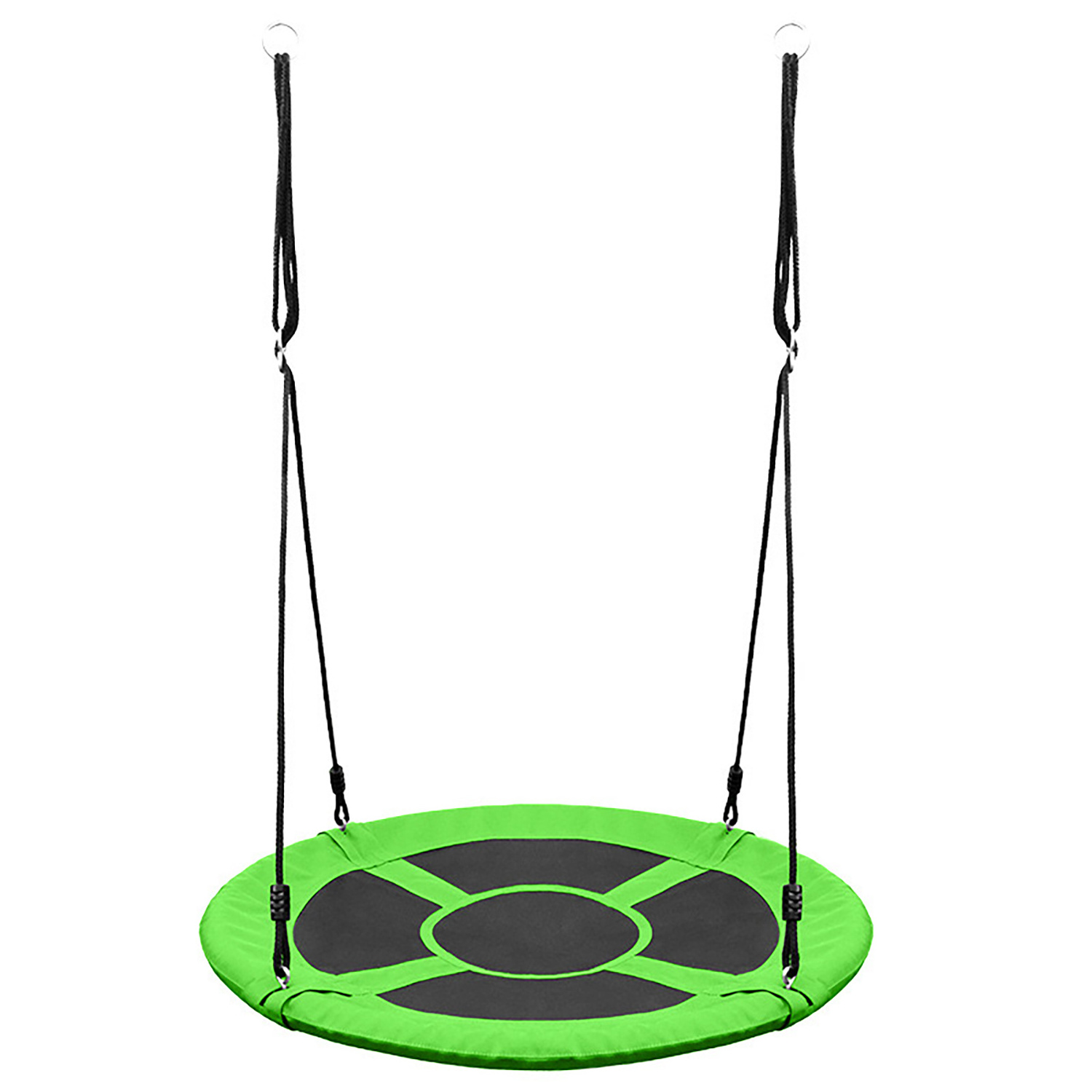 Custom Children Hammock 40 Inch Saucer Swing 200 KG Capacity Kids Tree Round Disc Swing With Waterproof Fabric Hanging Straps