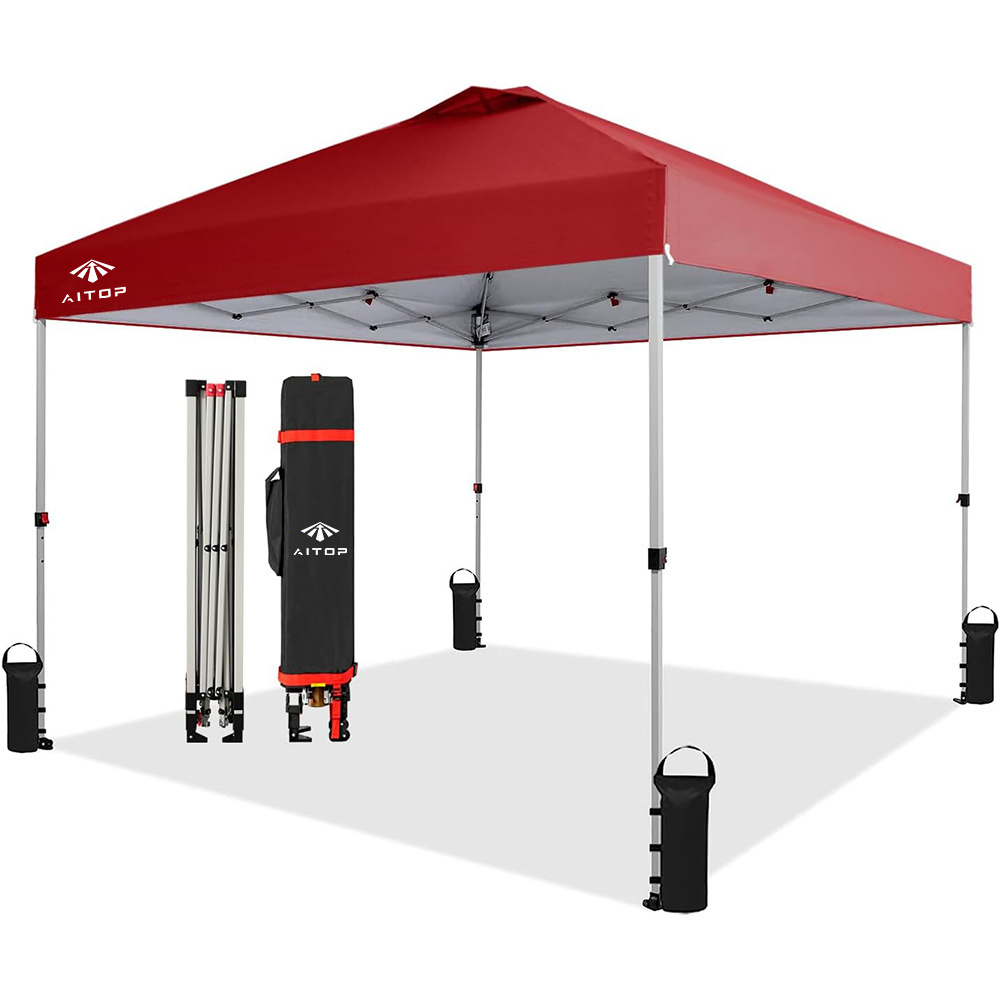 Outdoor Gazebo 10x10 10x20ft Lightweight Portable Canopy Tent Pop Up Folding Tent Trade Show Tents