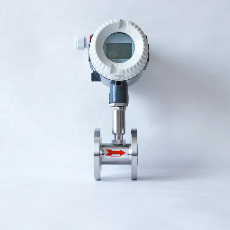 RS485 Output Stainless Steel Diesel Fuel Oil Turbine flow meter flowmeter for gas air steam