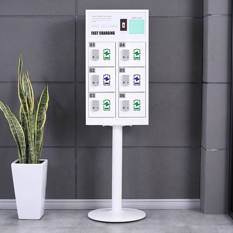 Most sold mini solar usb charging kiosk station lockers for cell phone/ mobile phone