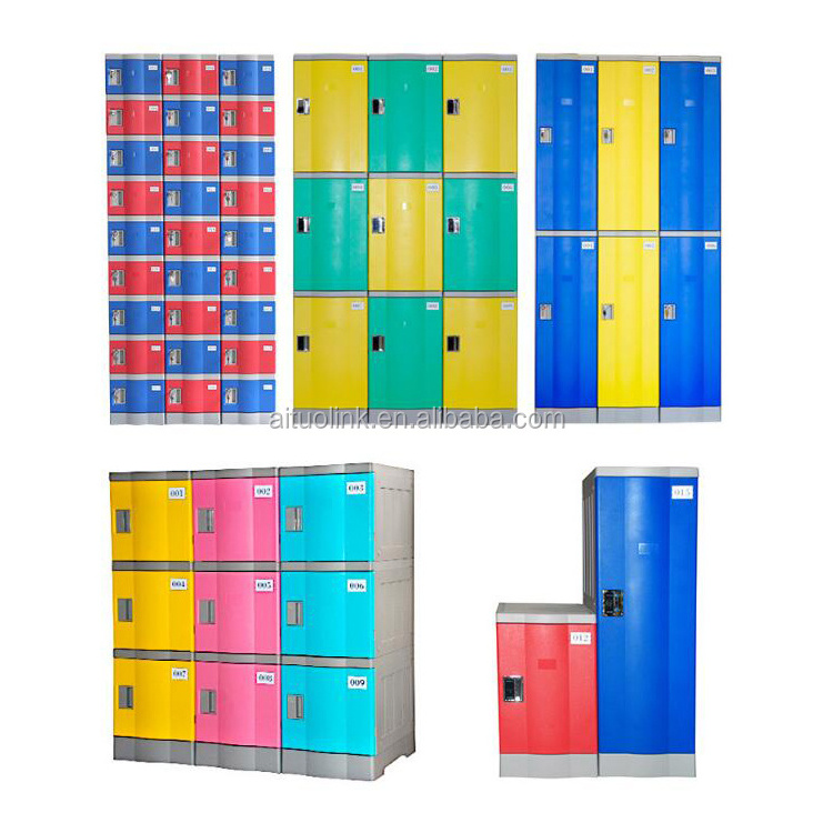 ABS Plastic Locker for school student non-toxic,parcel luggage beach locker, swimming pool locker