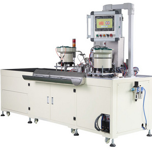 Automatic high effiction induction thermocouple brazing welding machine