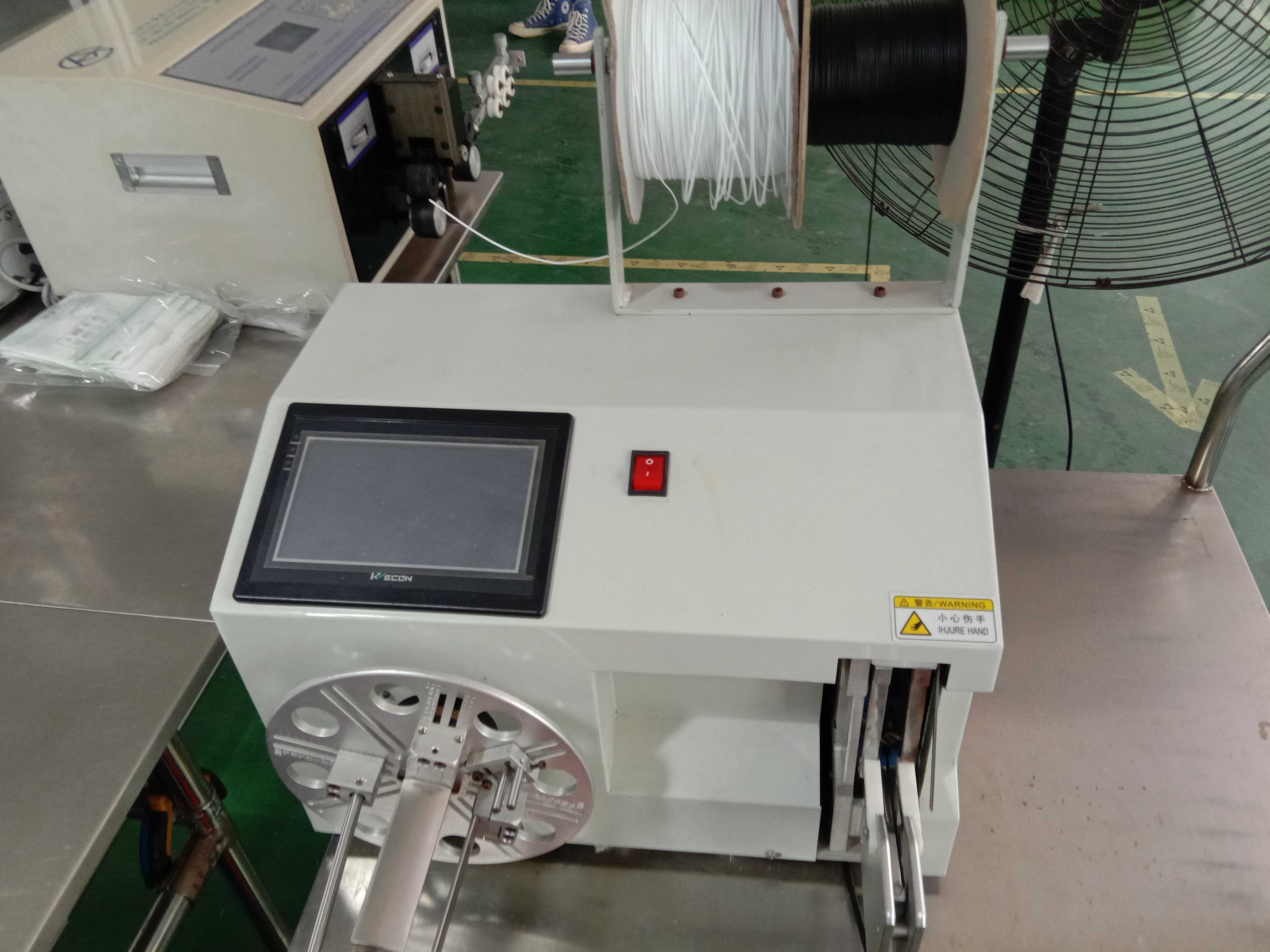 Semi-automatic Cable winding AM102 automatic wire & cable coiling machine