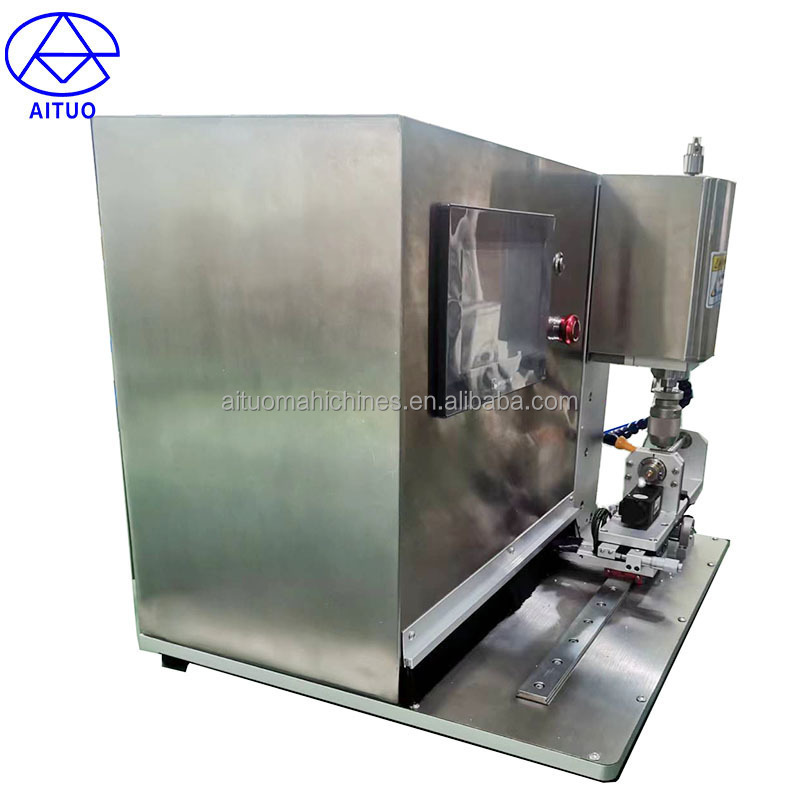 AITUO AM20108 Single-Axis CNC Punching Machine For Medical Plastic Catheter