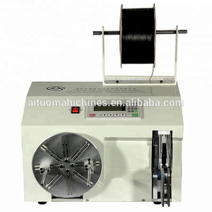 Semi-automatic Cable winding AM102 automatic wire & cable coiling machine