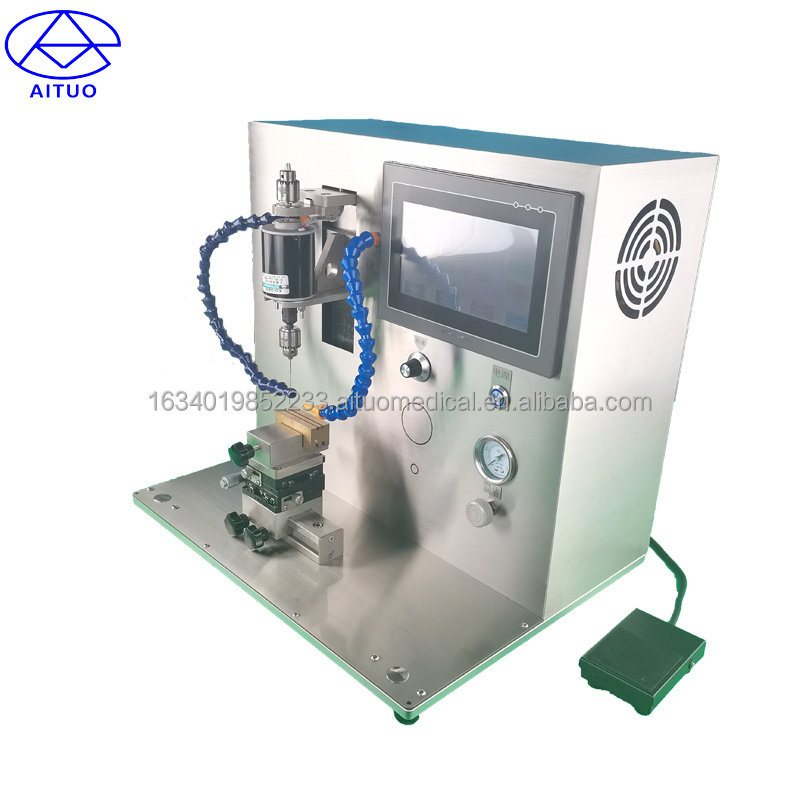 AM20101 Medical Tube Or Drainage Catheter Holes Drilling Machine