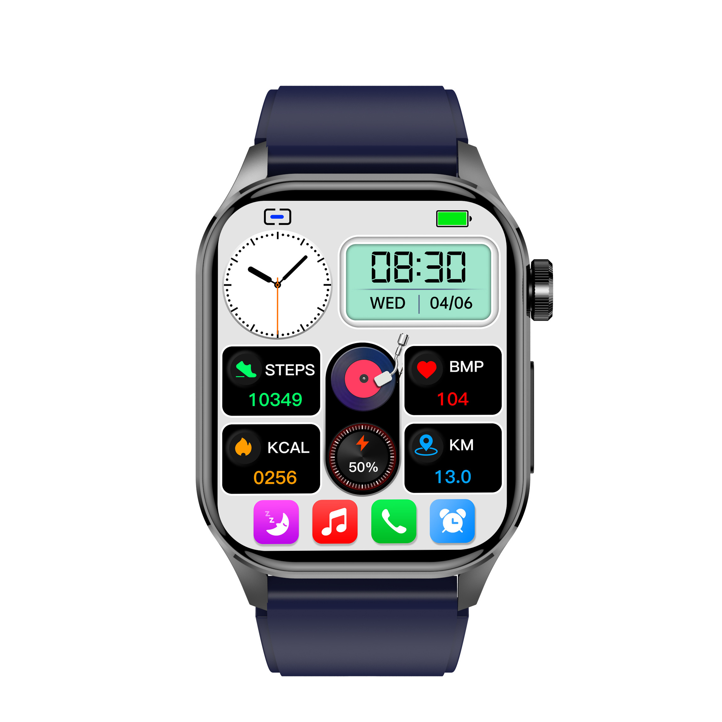 Latest Et580AMOLED smart watch for male and female body temperature ECG Hrv blood glucose lipid monitoring fitness smart watch