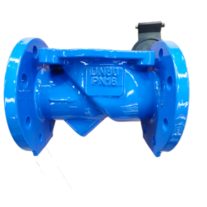 High quality hot selling DN100 PN10 Double Flange Rubber Seated Swing Check Valve