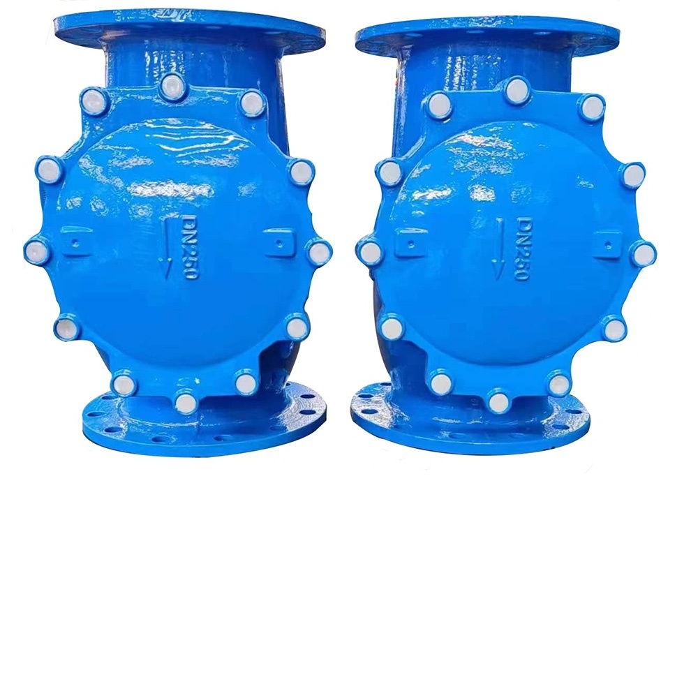 Dual Plate Stop Check Valve Cast Steel DN250 Flanged Check Valve