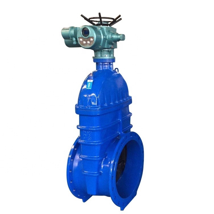 Electric Slide Actuated Resilient Seated Stem Wedge Gate Valve