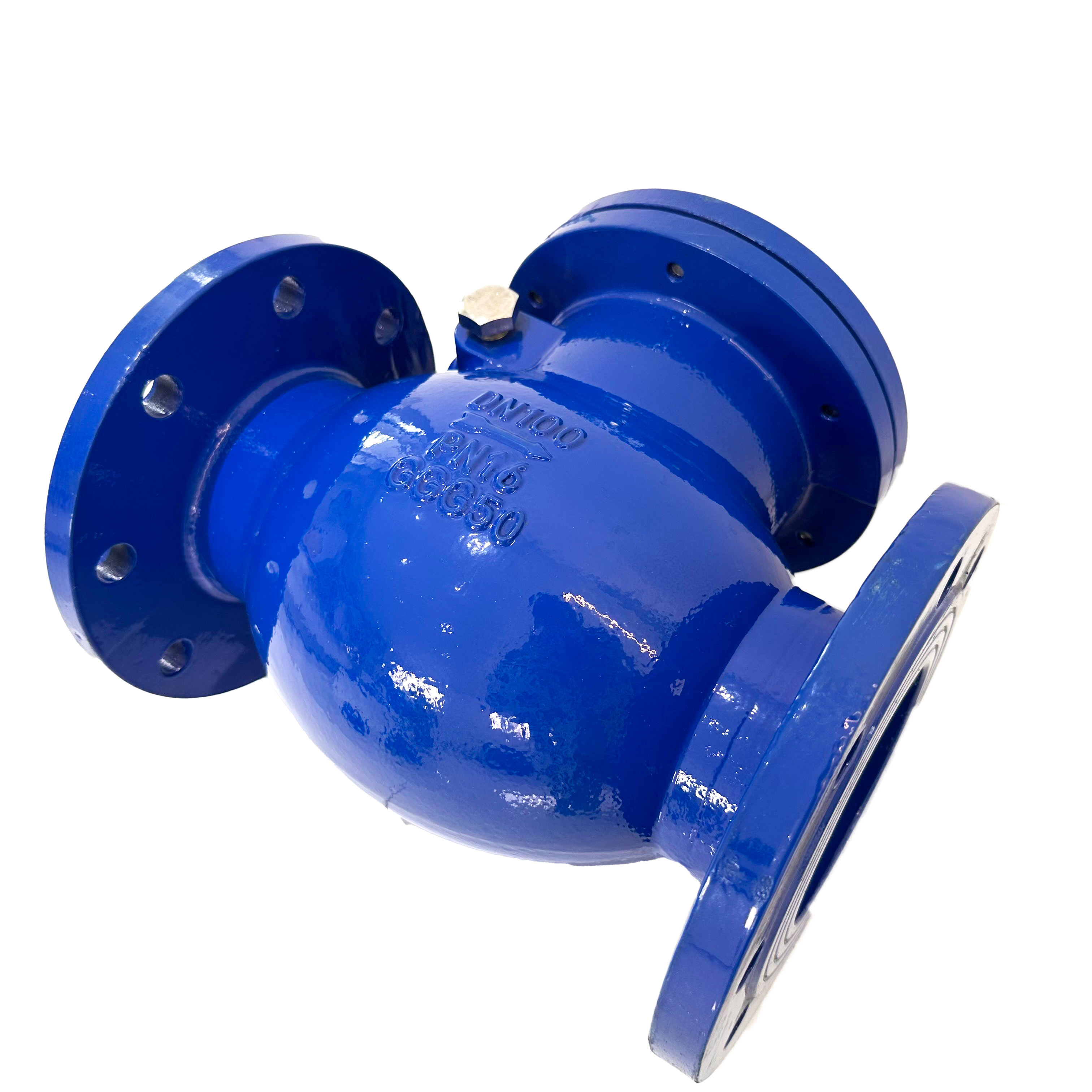 vertical  swing check valve 6 inch with ductile cast iron swing check valve