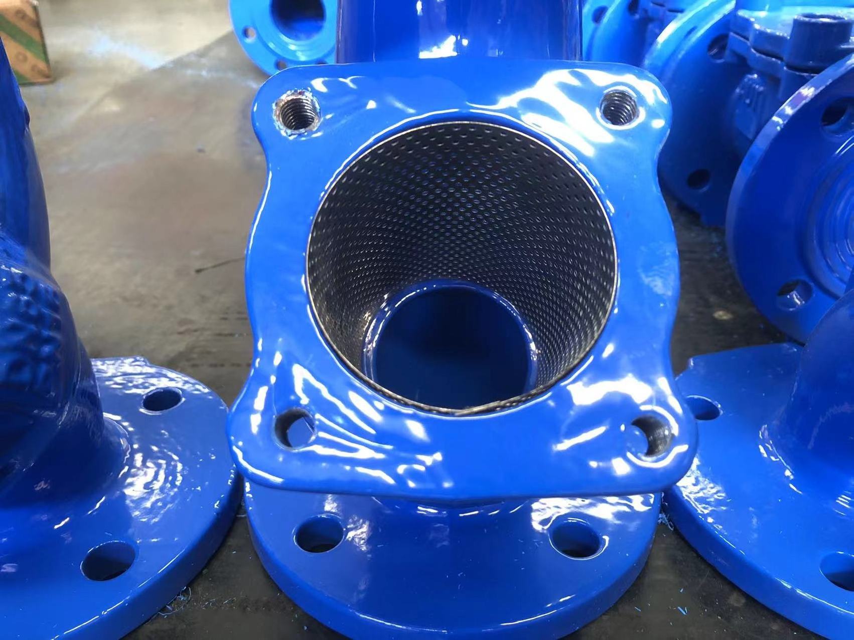 ductile iron flange y- strainer fitting 4 inch y strainer