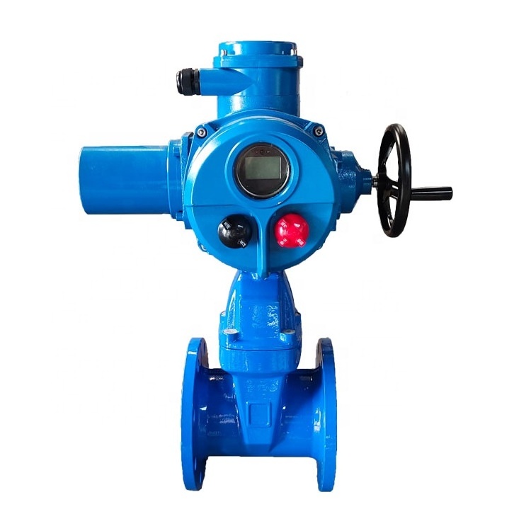 Electric Slide Actuated Resilient Seated Stem Wedge Gate Valve