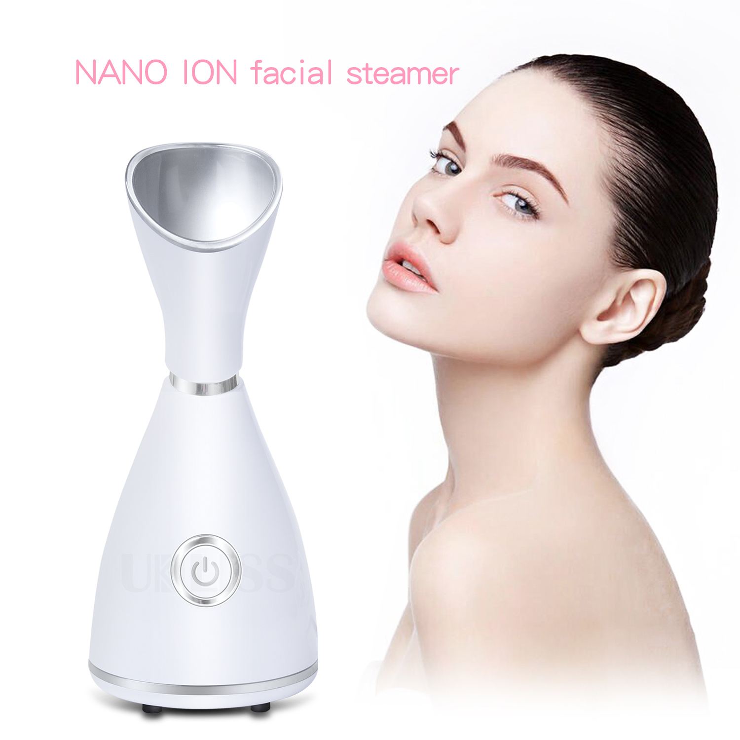 2023 Professional face spa equipment portable manual nano ionic facial steamer machine for home use