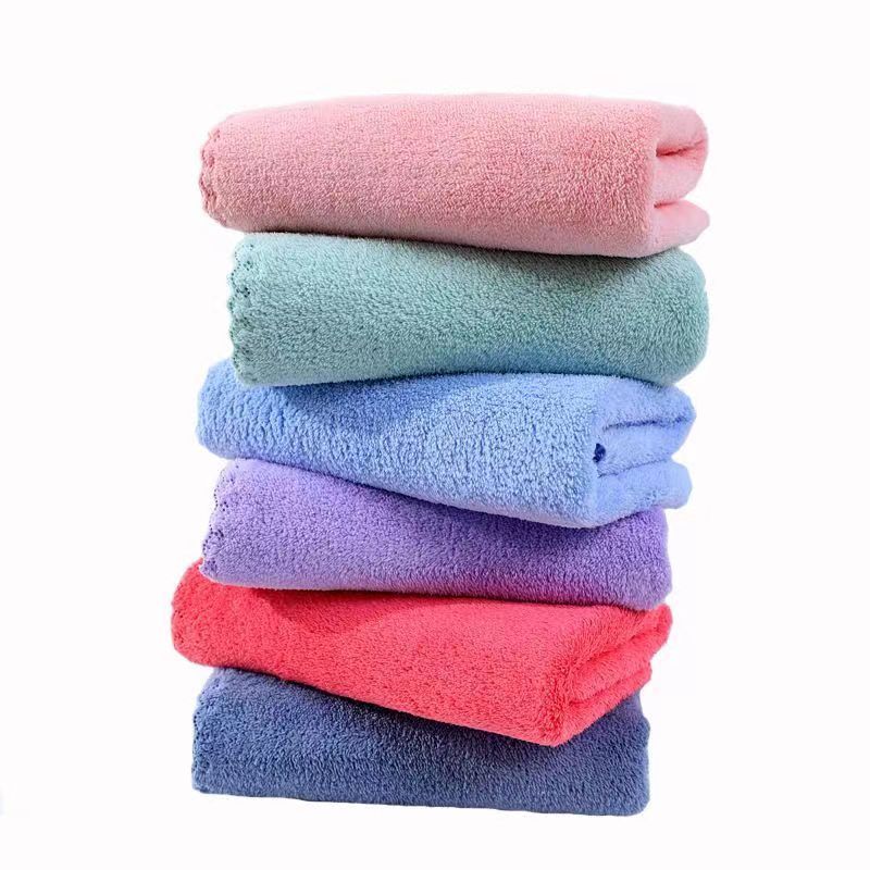 Best face towels for facial 35x70cm hand towels for bathroom custom microfiber hand towels