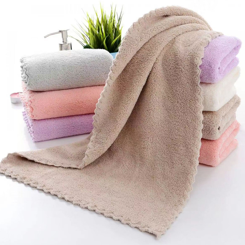 Best face towels for facial 35x70cm hand towels for bathroom custom microfiber hand towels