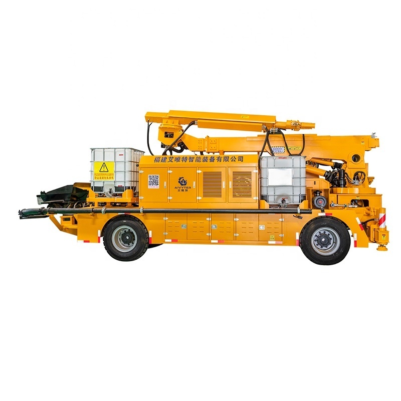 Factory Price Concrete Shotcrete Machine Sprayer Wet Mix Shotcrete Pump Machine Wet Spray Manipulator For Sale