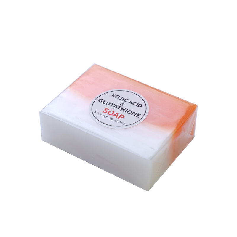 Wholesale 100% Natural Handmade Skin Whitening Organic Kojic Acid With Glutathione Soap