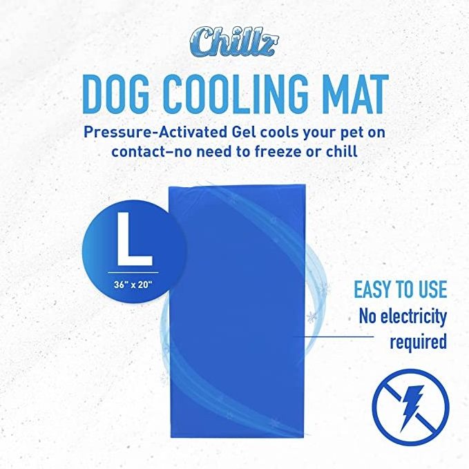 Summer sale Large Non-Toxic Gel Pet Cooling Pad Dog Cooling Mat for Home Travel and Crates