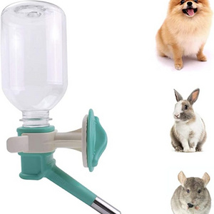 No-Drip Small Pets Water Bottle Feeder for Puppies Small Breed Dogs Kittens and Animals for Cages or Crates