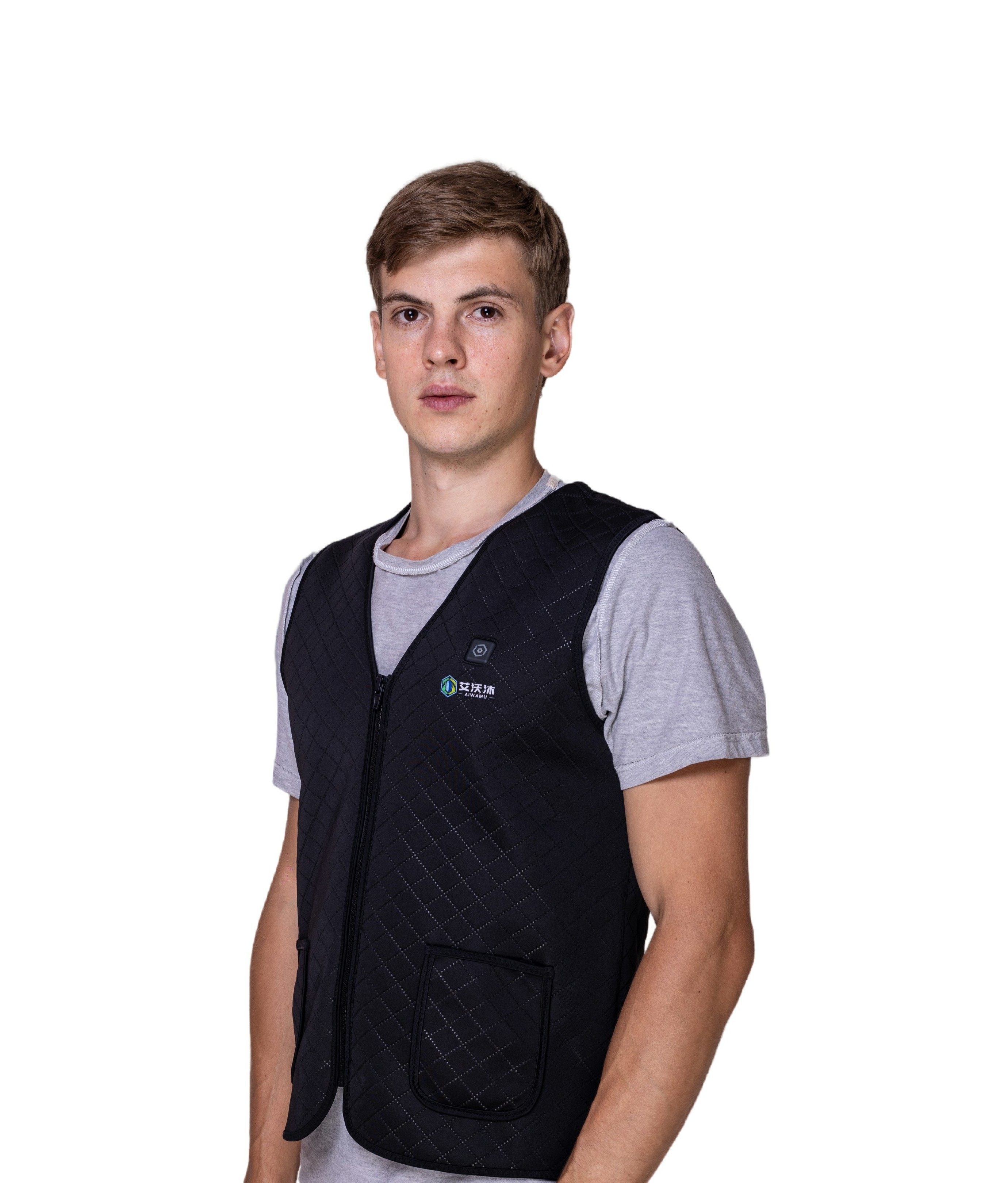 Fast delivery good quality outdoor work with USB heated thermal vest to wear inside