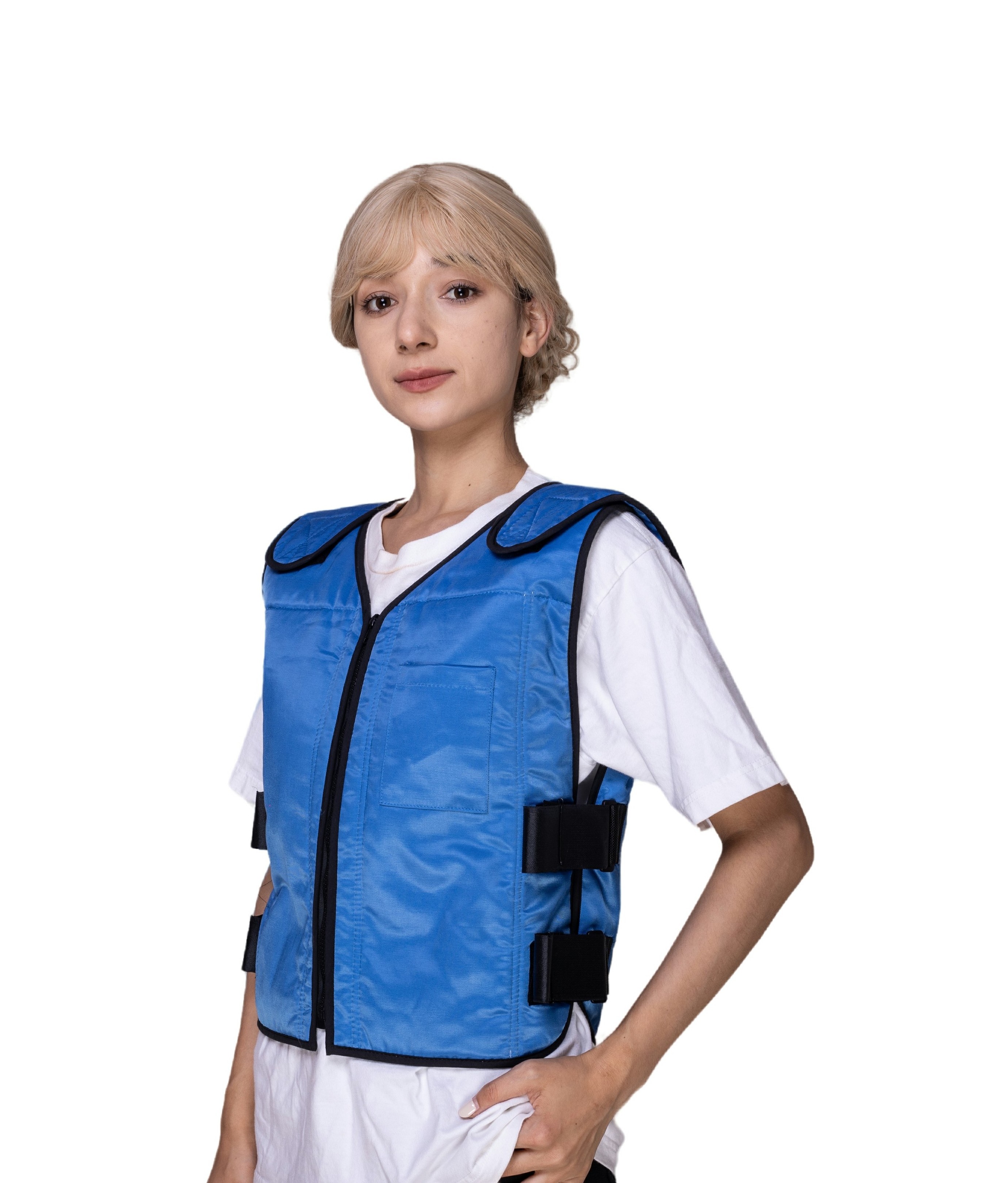 Phase change cooling air conditioning suit