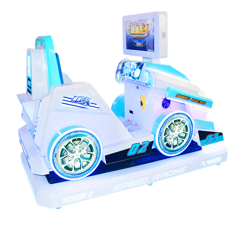 arcade car racing game machine driving simulator card payment system coin operated Kiddie Ride swing game machine price for kids