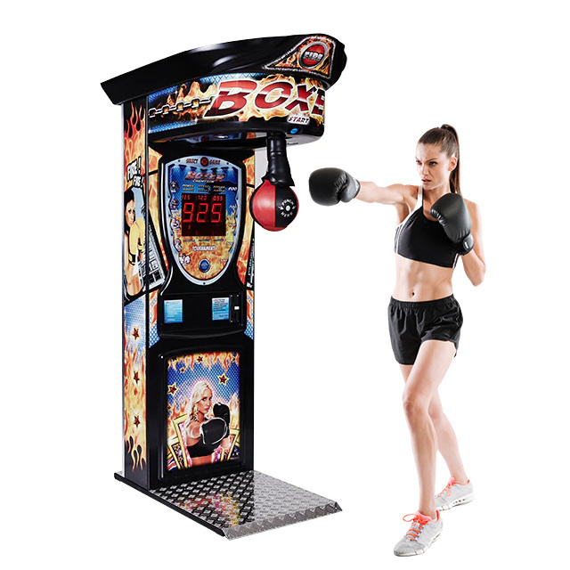 Coin Operated Games Boxer Machine Boxing Arcade Machine Punch Machine