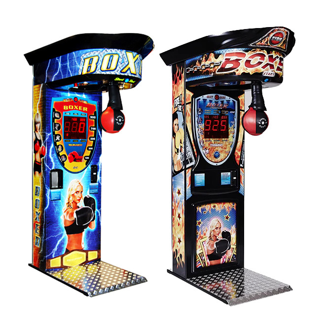 Coin Operated Games Boxer Machine Boxing Arcade Machine Punch Machine