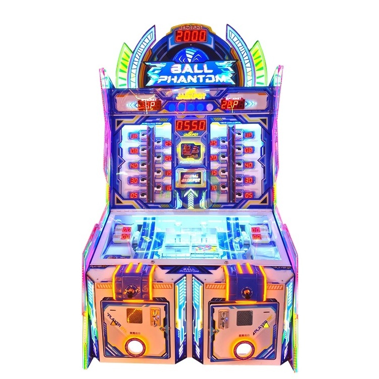 Hot Selling New Ball Phantom Pinball Coin Operated Arcade lottery Indoor Amusement Park Redemption Game Machine